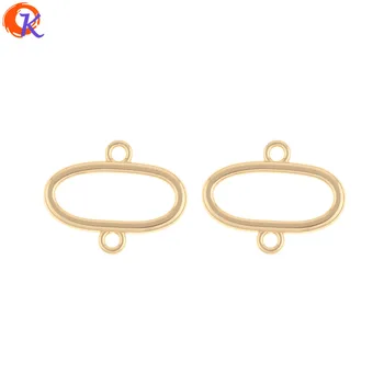 

Cordial Design 100Pcs 16*20MM Jewelry Accessories/Hand Made/Earrings Connectors/Oval Shape/DIY Making/Jewelry Findings Component