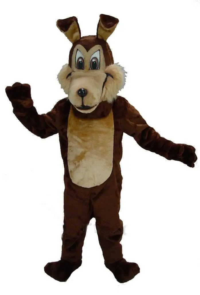 hot sale direct selling Coyote Mascot Costume Fiesta Mascots Carnival costume school mascot