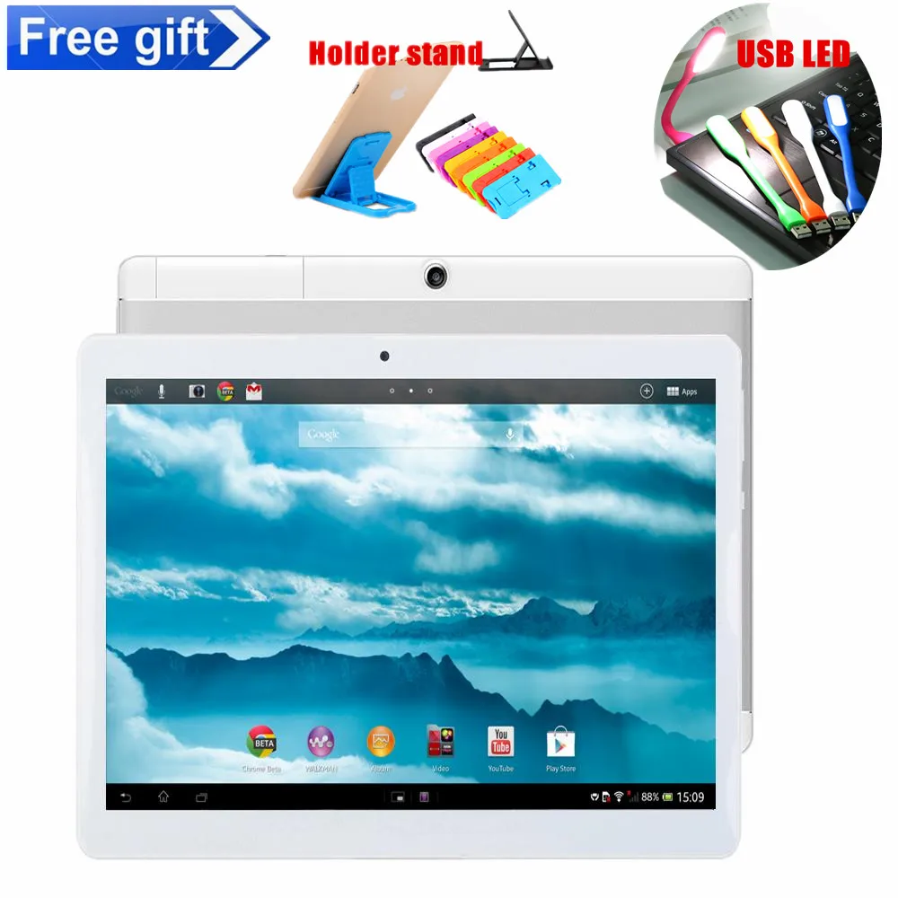 

Glavey 10.1 inch Android 7.0 ips 4G LTE phone call tablet PC mtk6737-1 2GB/16GB Quad Core GPS G-Sensor Bluetooth FM Wifi