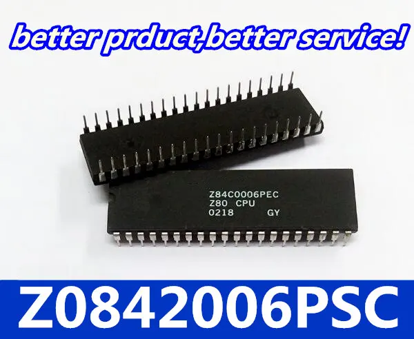Бесплатная доставка 10 шт./лот Z0842006PSC Z0842006PEC Z80PIO Z80 PIO Z80P10 Z80P DIP-40 в наличии |