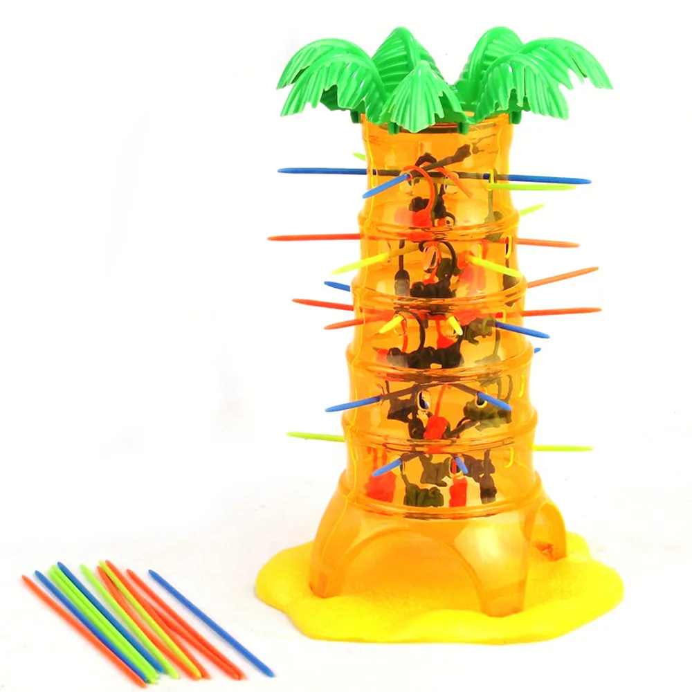 

Kids Fun Toy Birthday Gift Boys Girl HOT Falling Tumbling Monkey Family Toy Climbing Board Funny Game Anti-stress