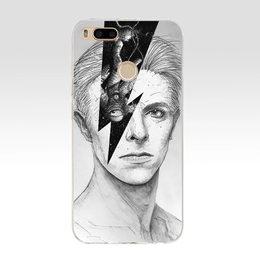 Мягкий силиконовый чехол из ТПУ для xiaomi redmi 4A 4X note 4 4x mi A1 A2 lite 217SD David Bowie|Бамперы| |