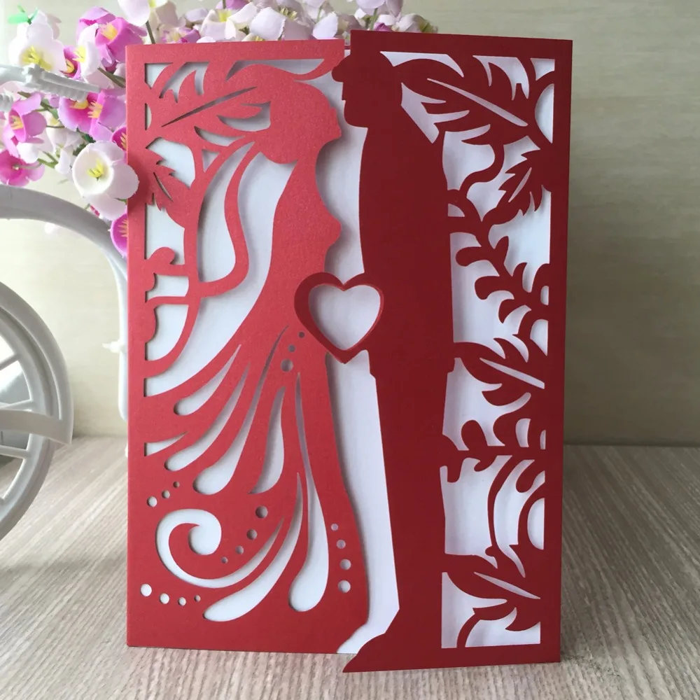 12 шт. новые яркие блестящие бумажные приглашения г/кв. М|anniversary card|wedding anniversary cardpaper