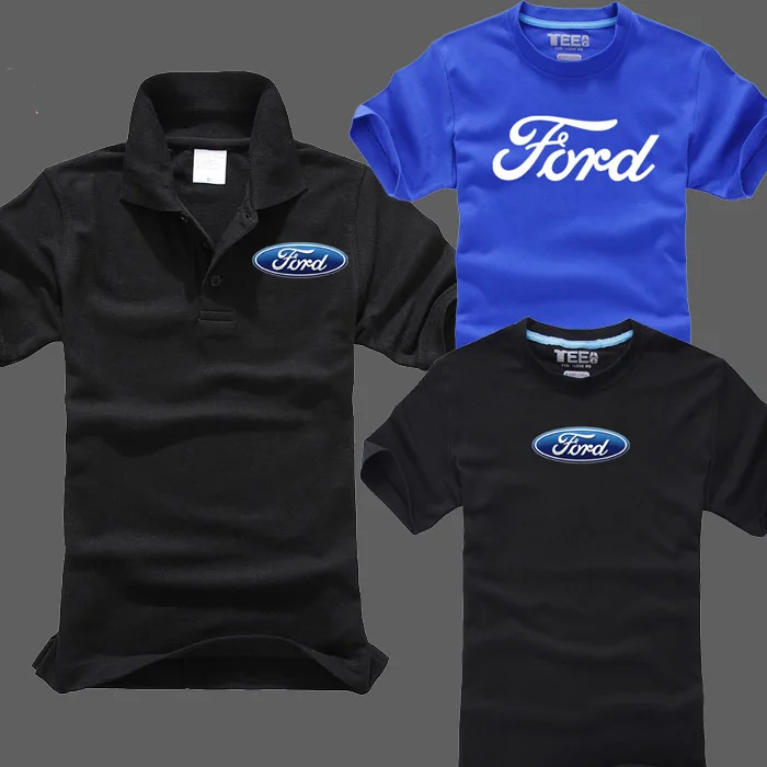 Ford Polo Men's Clothing FORD o neck short sleeve popular polo t shirt