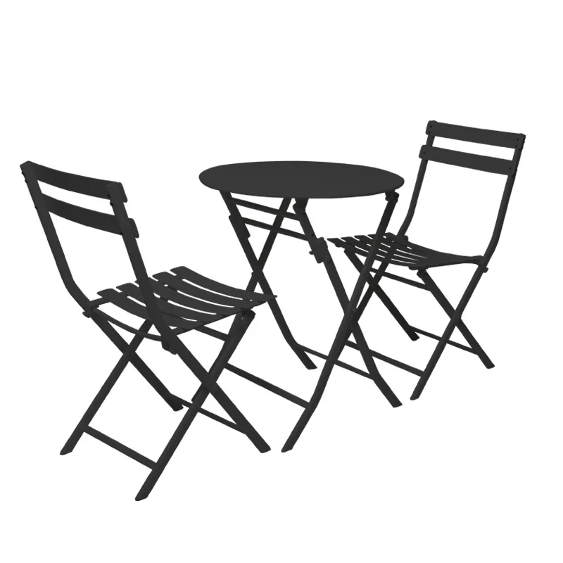 3 шт. металлический Скандинавский современный обеденный табурет стол и стул, набор наружных складных декораций домашнего интерьера, скандинавские короткие наборы мебели