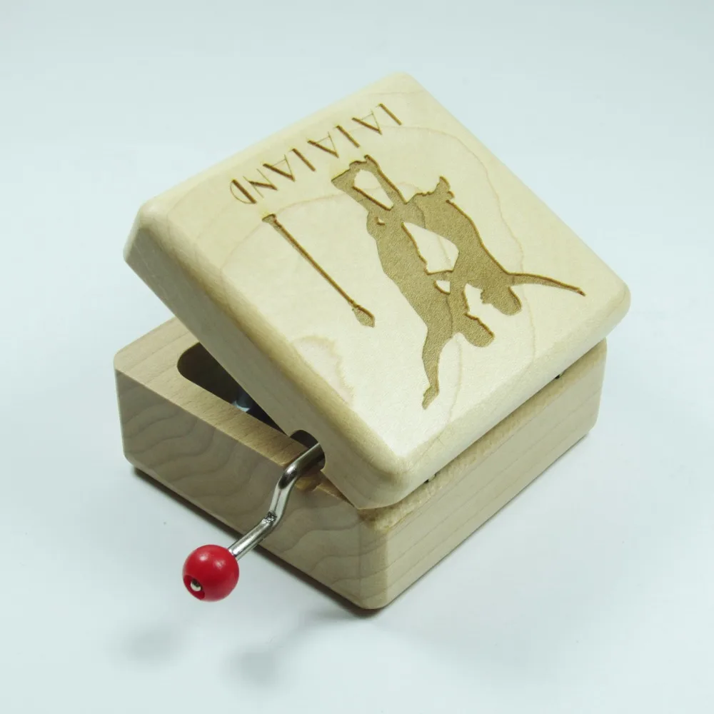 Handmade Wooden Music Box La La Land City of Stars Gifts For Birthday Christmas New Year