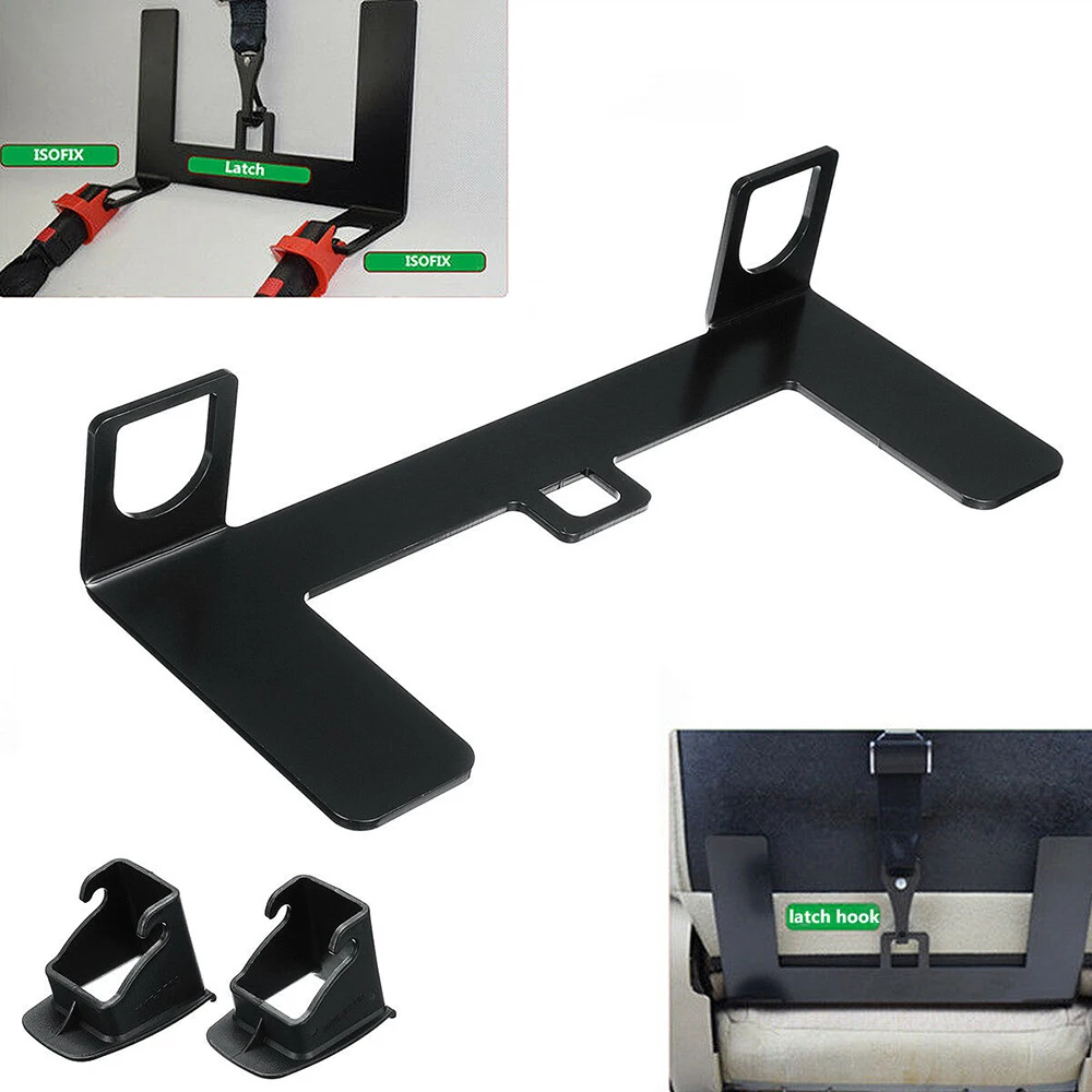 

Universal Steel ISOFIX Mount Base SUV Car Safety Seat Belt Buckle Bracket Latch Connector Interfaces Bracket Stand