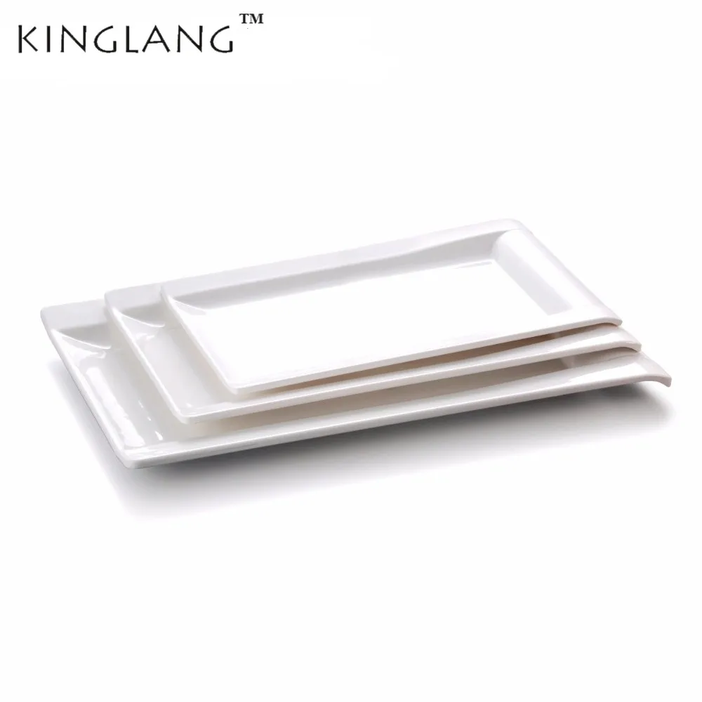 

Restaurant Melamine Large Sushi Cake Fish Dish Plate Dinner Plate