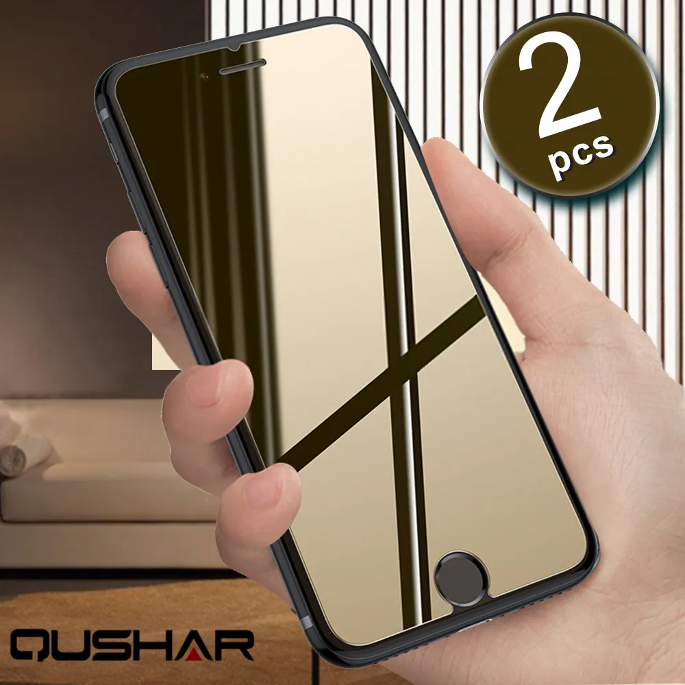 

For iPhone 6 7 Screen Protector Premium Protection Film Front Tempered Glass For iPhone 8 6 7 Plus 10 X 5 4 Protective 2 PCS