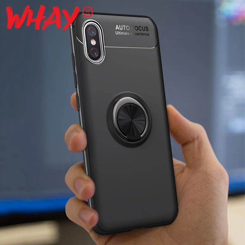 Кольцо для Vivo V11 Pro чехол мягкий силиконовый роскошный магнитный держатель задний