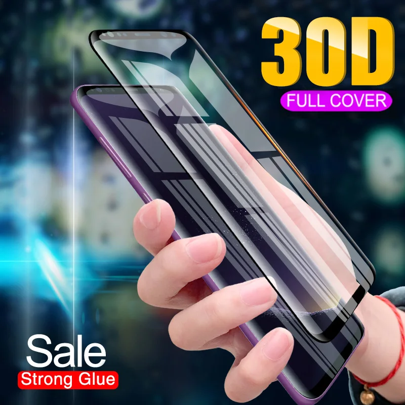 30D كامل منحني الزجاج المقسى لسامسونج غالاكسي S9 S8 زائد ملاحظة 9 8 واقي للشاشة لسامسونج S7 S6 حافة s9 طبقة رقيقة واقية 30D كامل منحني الزجاج المقسى لسامسونج غالاكسي S9 S8 زائد ملاحظة 9 8 واقي للشاشة لسامسونج S7 S6 حافة s9 طبقة رقيقة واقية