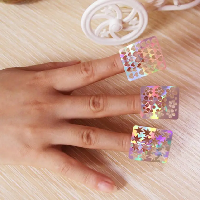 Красота Девушка 6 листов ногтей Sickers невесты маникюрный набор серии дизайн ногтей Звезда Декор ногтей советы Dropshopping