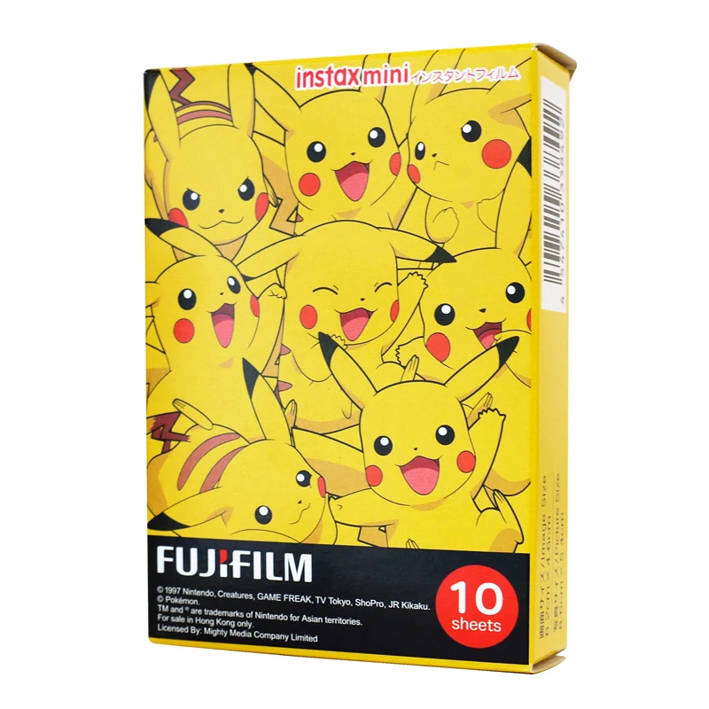 Белая пленка для Fuji Instax Мини Pokemon мгновенный 30 пленка для Fuji Instax Mini 7 s 8 8+ 9 25 50 s 70 90 300 SP-1 2 принтер