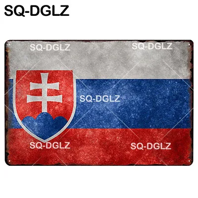 [SQ-DGLZ] металлическая вывеска с флагом Netherland/Turkey/Ireland/Switzerland/levakia/Indonesia/British/Austria/Канада/Америка - Цвет: 1851