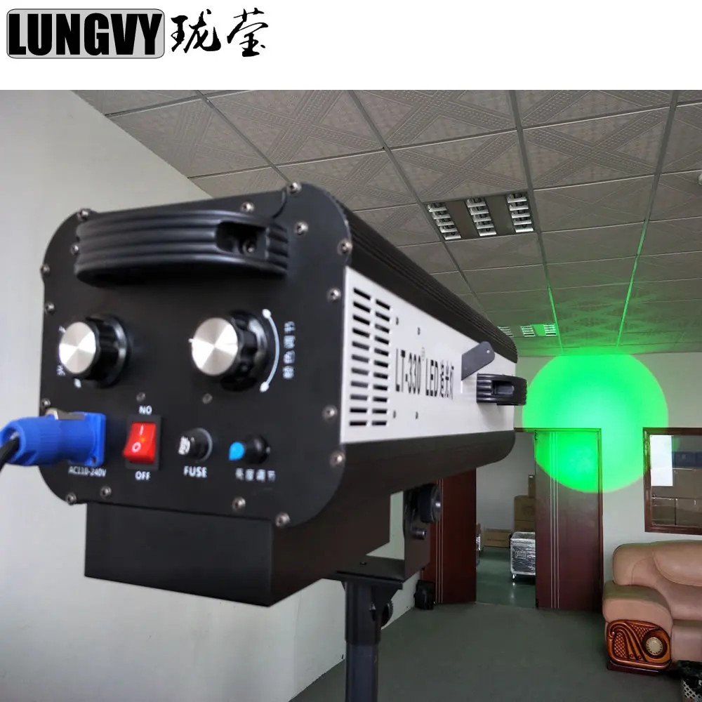 

Free Shipping 330w Wedding Lighting Equipments LED Follow Spot Lighting With Power 330W LED Follow Tracker