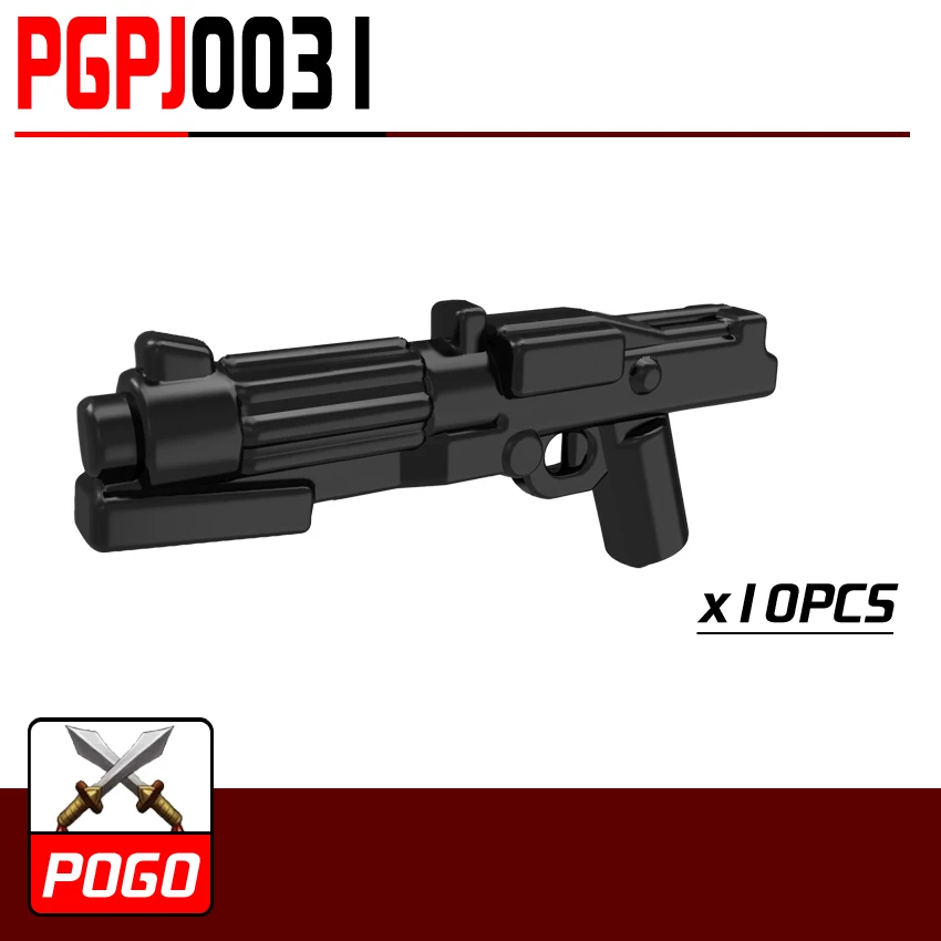 

PG0031 10pcs/lot World War Pistol Rifle Gun Future Weapons SWAT for MINIFIG Action Assemble Building Blocks Kids Toys Gifts