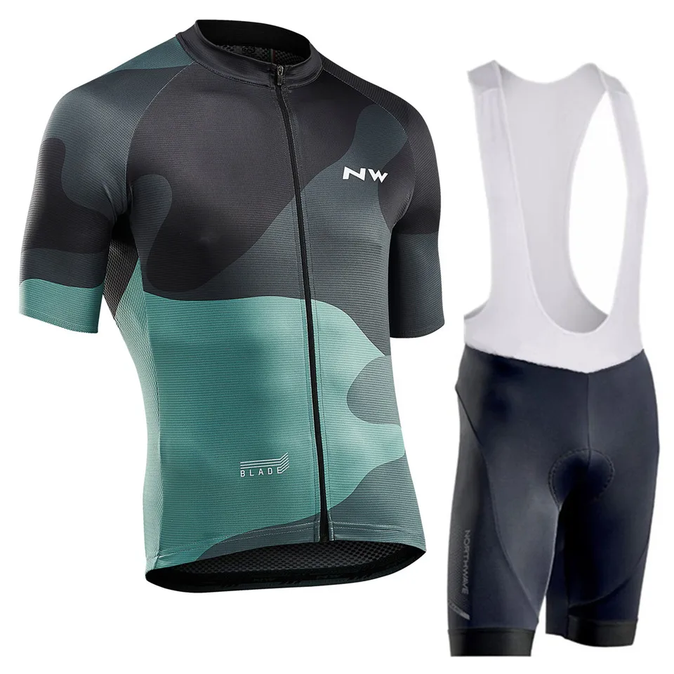 No.8 NW велосипедная майка мужская с коротким рукавом ropa ciclismo verano hombre велосипедная одежда шорты набор Триатлон Лото Команда Одежда для велоспорта - Цвет: No.8