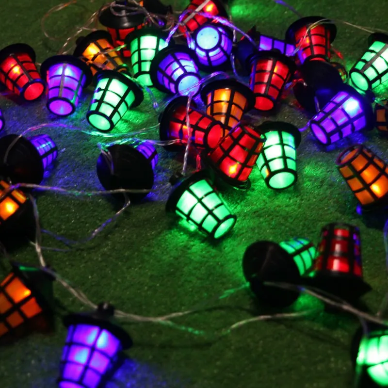 Fairy 10 m LED luces de Navidad al aire libre luces de la secuencia Garland UK linterna luces decorativas decoraciones de jardín de fiesta de bodas