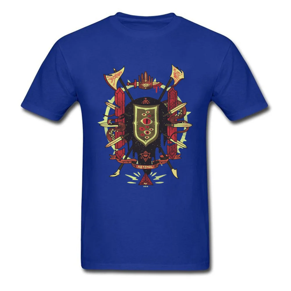 cheap Vintage T shirt Men Tribal Tattoo Art Design T Shirts 100% Cotton Blue Tshirt Custom Gamer Novelty Clothes Unique Tops Tees