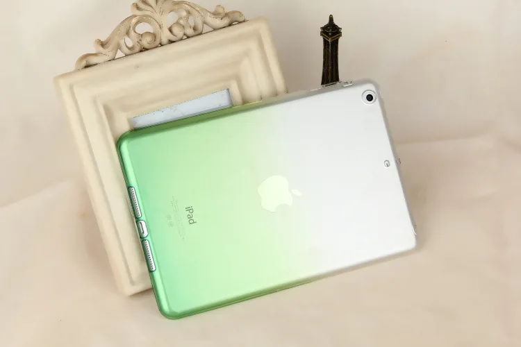 Роскошный Радужный цветной Чехол для iPad Mini 4, мягкий тонкий силиконовый защитный чехол для задней панели, чехол Mini4