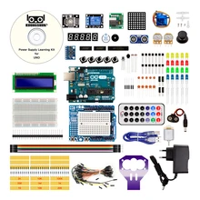 

Arduino UNO Project The Most Complete Starter Kit for Arduino Mega2560 UNO Nano with Tutorial / Power Supply / Motor