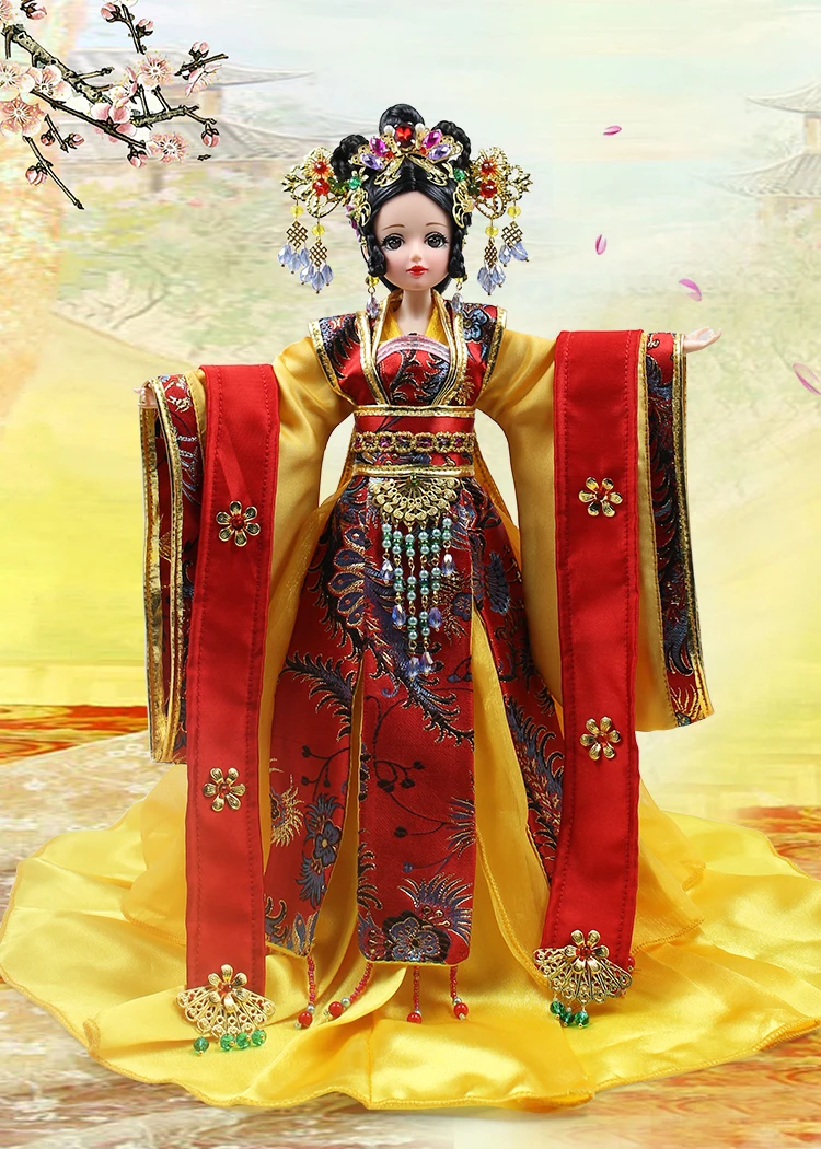 Fortune Days East Charm 1/6 кукла древний костюм кукла Dou Yi Fang 35 см с макияжем высокое качество Изысканная Подарочная коробка игрушки кукла