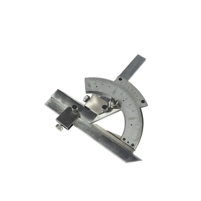 

Universal Bevel Protractor 0-320 Degree Precision Angle Measuring Finder Ruler Tools With Case Angular Dial