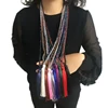 Nuevo collar con borlas de 10 colores para elegir cuentas de cristal con borlas de seda, collares de cristal, collar largo de 90 cm para mujer, regalos de joyería ► Foto 2/6