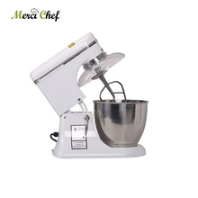 Электрический миксер для пищевых продуктов, миксер для теста, взбиватель яиц, бытовой и коммерческий, с помощью кухонной помощи, 7.5л, разбиваемая головка с чашей для смешивания