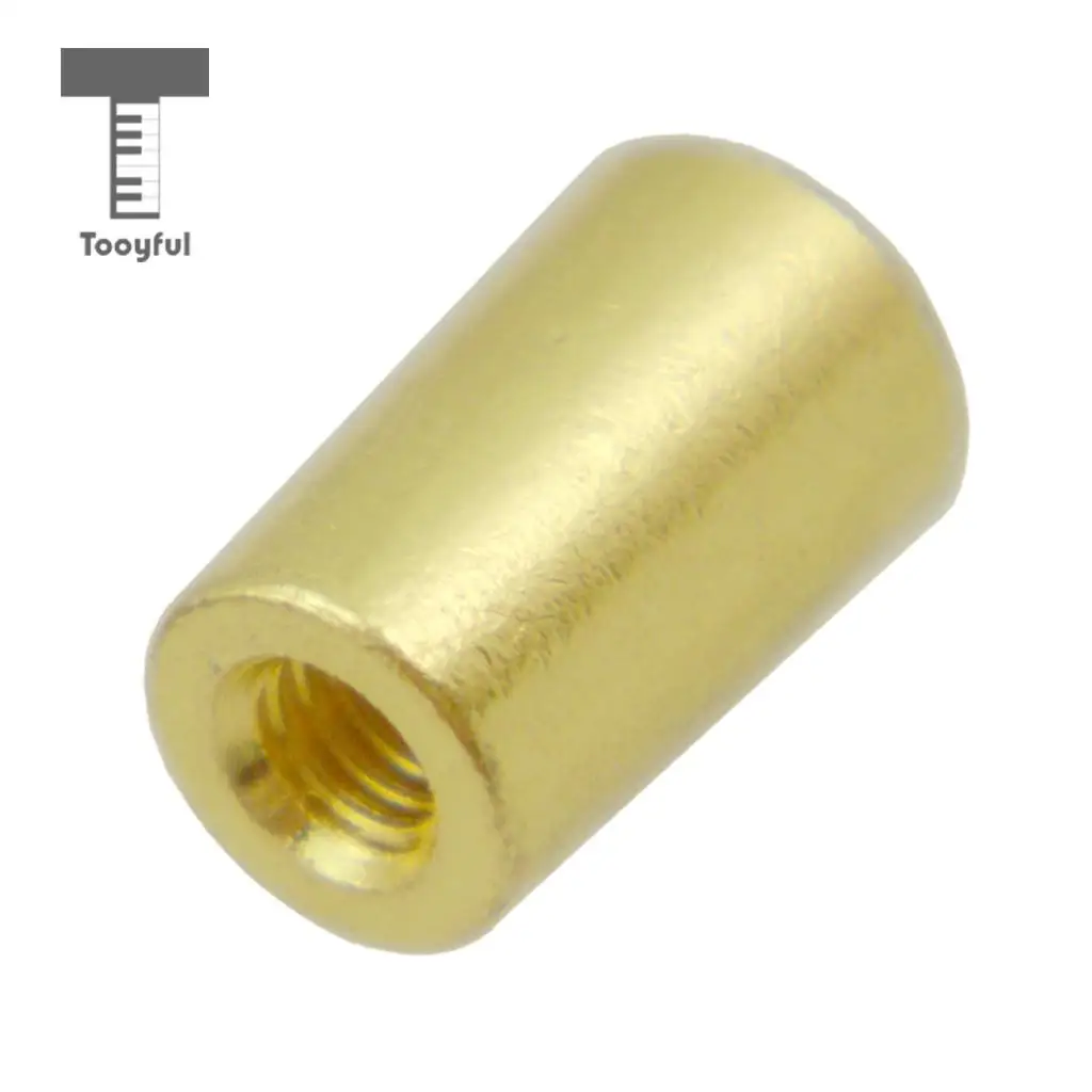 Tooyful Brass Internal Thread 3.5mm 3 Way Toggle Switches Knob Cap Tip Button for LP Electric Guitar Parts