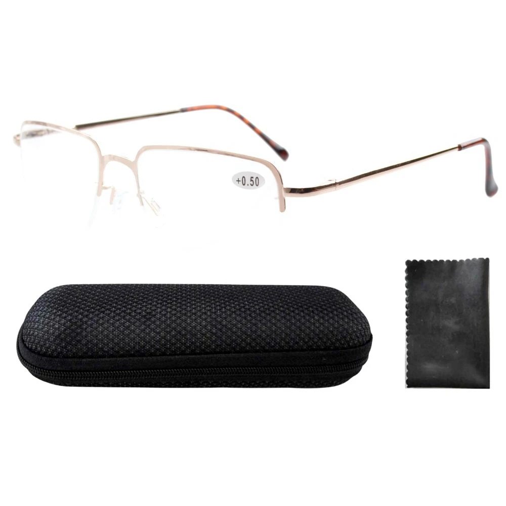 

R1506 Stainless Steel Frame Spring Hinges Reading Glasses +0.00/0.50/0.75/1.00/1.25/1.50/1.75/2.00/2.25/2.50/2.75/3.00/3.50/4.00