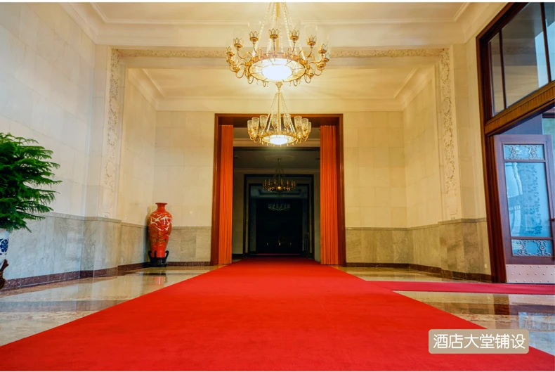 

1.2m Width hotels carpet stage decoration aisle floor carpet Opening Ceremony red carpet 10meter/lot