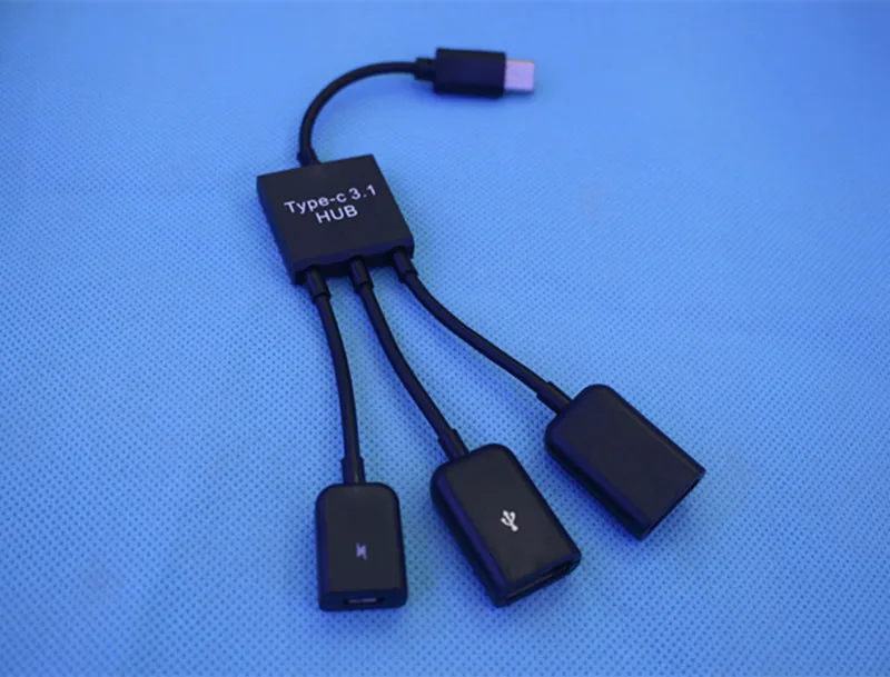 3 в 1 USB 3. 0 Type C к микро зарядный хост OTG хаб Кабель адаптер|Кабели VGA| |