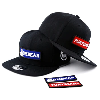 

Unisex Top Quality Bear Baseball Caps Snapback Gay Fury Bear Cap Hip-Hop Hat 2 Replace Cloth Badge Patch Circumference: 56-63 cm