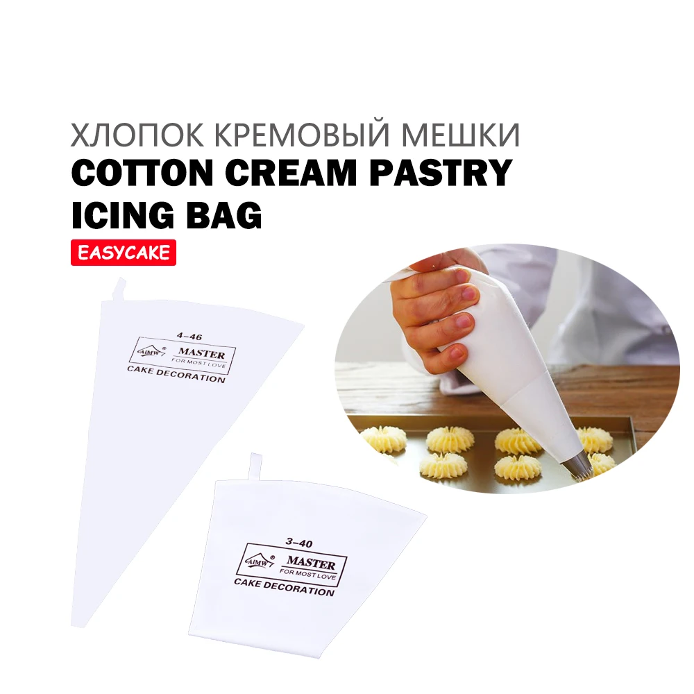 

Cotton Cream Pastry Icing Bag Baking Cooking Cake Tools Piping Bag Kitchen Accessories Eco-Friendly