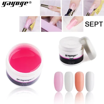 

Yayoge Builder Gel 68ML Odorless Painless Pure natural raw materials UV Gel Nail Polish For Nail Extensions Quick Building
