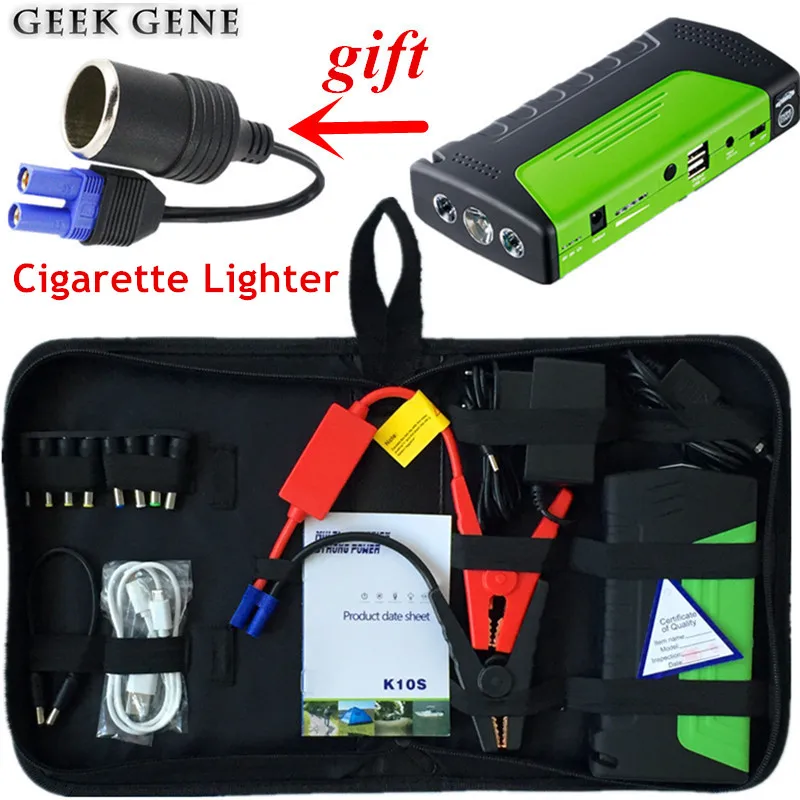 Mini font b Car b font Jump Starter Portable Lighter Starting Device Power Bank 600A font