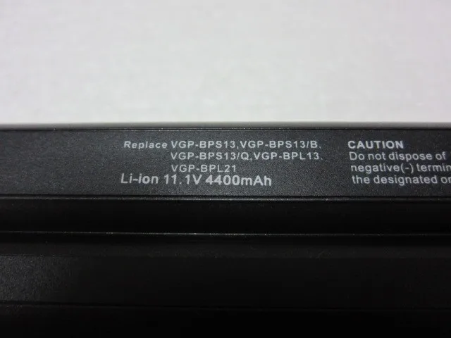 HSW Аккумулятор для ноутбука SONY VGP-BPS13 VGP-BPS13A/B BPS13B/Q BSP13/S BPS13B BPL13 VGN-SR13 аккумулятор SR28 TX36C VGN-AW19