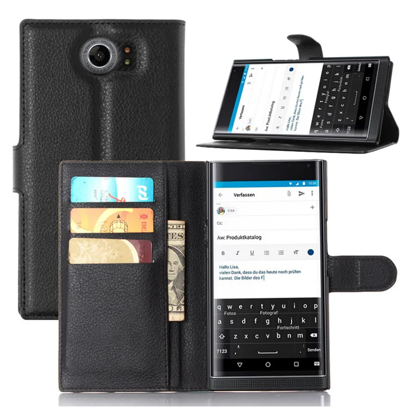

Phone Case For Blackberry priv PU Leather Case