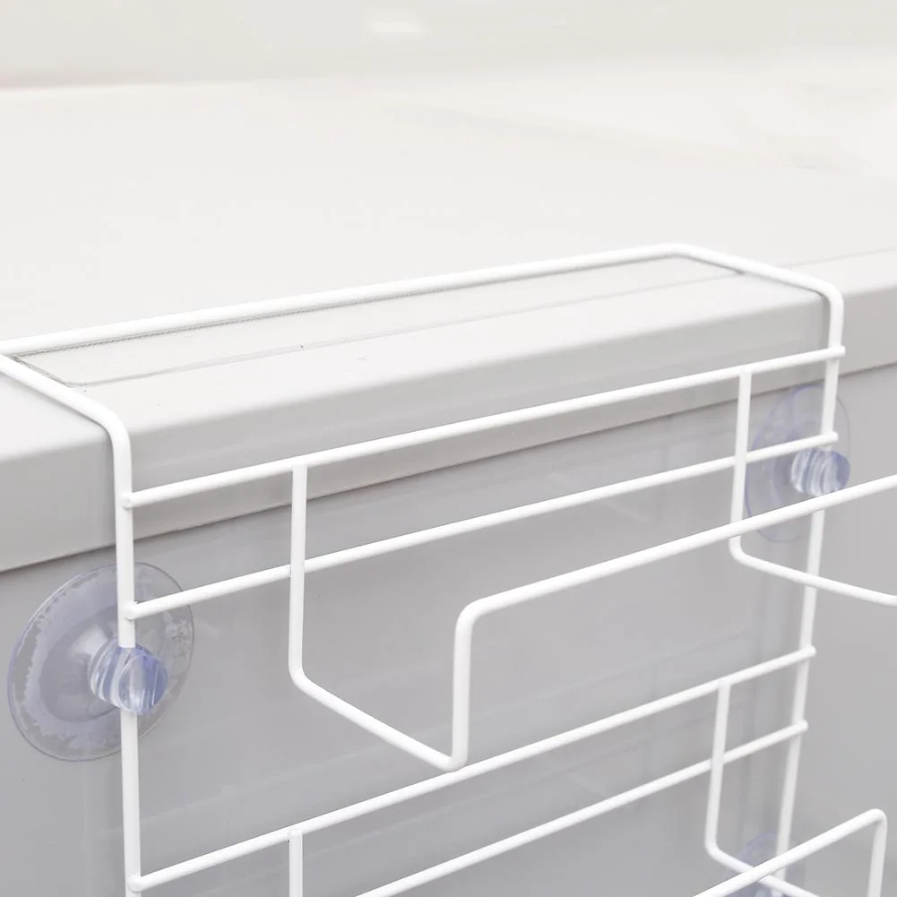 متعدد الطبقات المطبخ تخزين شماعات الحديد الثلاجة الجانب الرف رف Oganizer أداة J2Y متعدد الطبقات المطبخ تخزين شماعات الحديد الثلاجة الجانب الرف رف Oganizer أداة J2Y