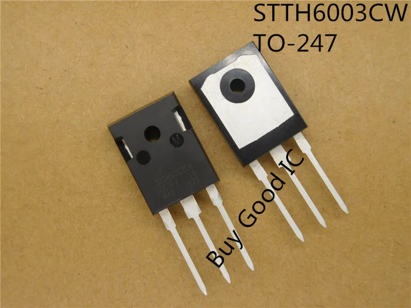 STTH6003CW STTH6003 TO-247 20 шт./лот Бесплатная доставка | Электроника