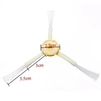 

6x 3-armed Side Brushes For Irobot Roomba 500 600 And 700 Series Vacuum Cleaning