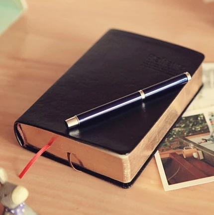 

[ YOOFUN ] Believe Series Thick Leather Diary Notepad Notebook 2 Size 1Pcs