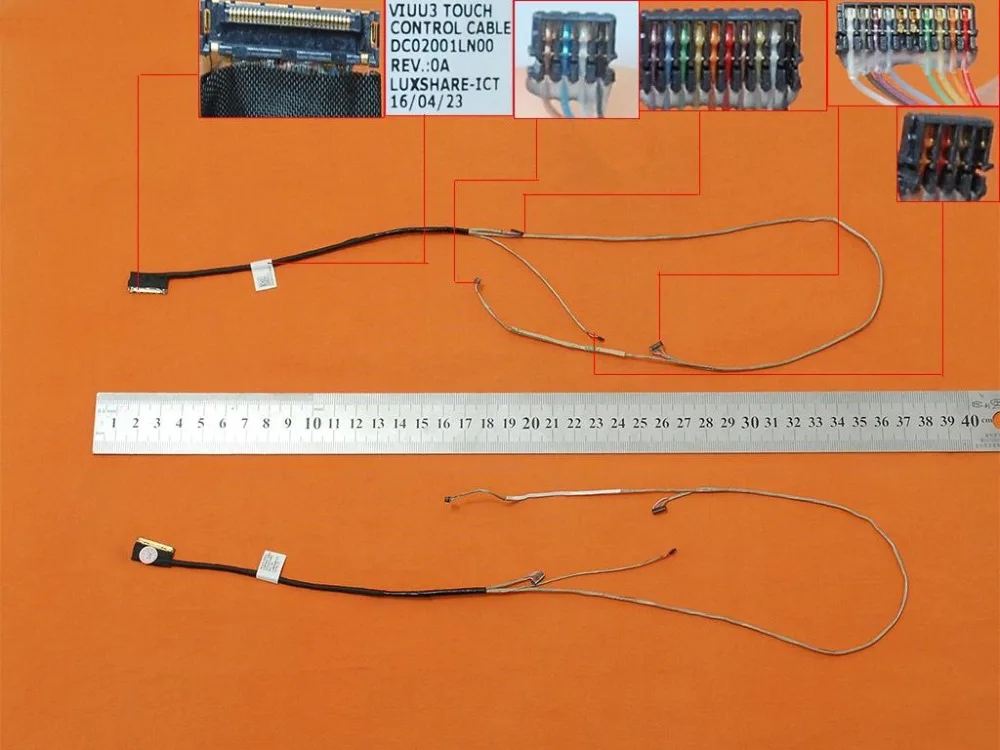 Новый ноутбук ЖК-кабель для lenovo Yoga2 Pro 13 PN: DC02001LN00 LVDS разъем экрана |