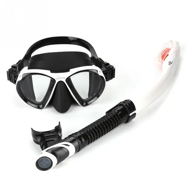 Keep Diving Snorkeling Mask Snorkel Tube Set Adult Full dry Swimming