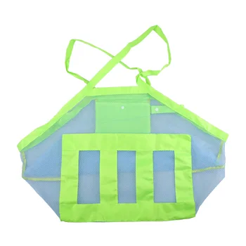 

Outdoor Beach Sandy Children Baby Toy Clothes Towel Collecting Bags Shoulder Bags Large Space Mesh Bags Handbag Totes