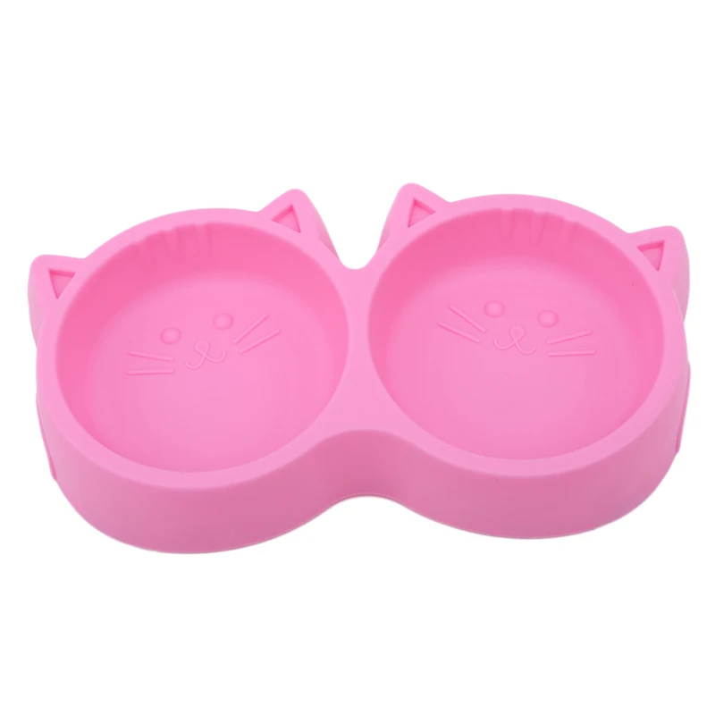 

Cute Puppy Slow Down Eating Feeder Cat Shape Dish Bowel New Plastic Pet Dog Feeding Food Bowls Prevent Obesity Dogs Supplies