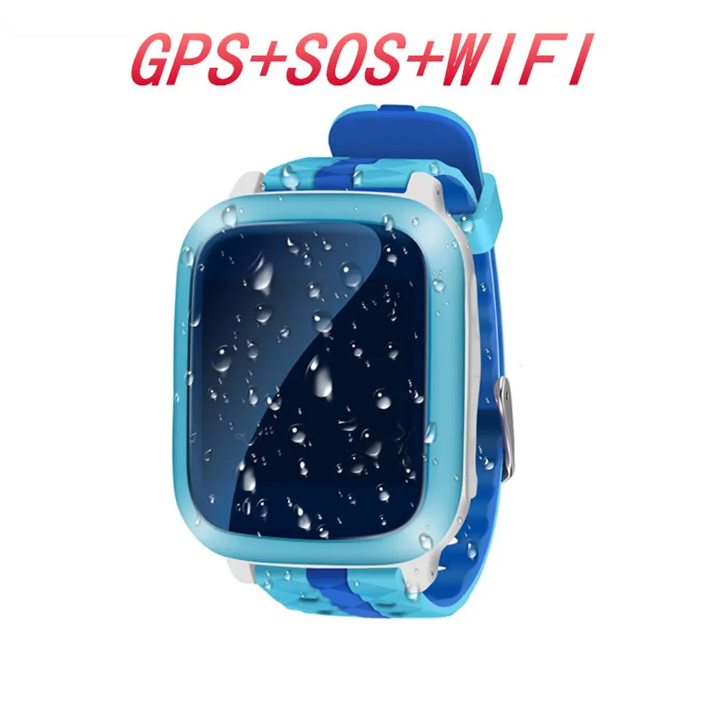 Q85 GPS + AGPS + LBS Anti Lost Child Tracker SOS Positioning Tracking Daily Waterproof Baby Smart Watch Birthday Gifts for Kids