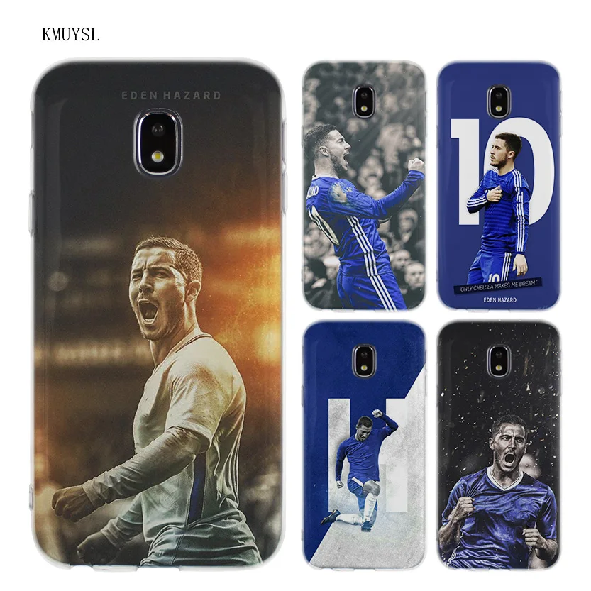 

KMUYSL Eden Hazard EH11 TPU Silicone Clear Soft Case Cover for Samsung Galaxy J5 J7 J3 2016 2017 Note 8