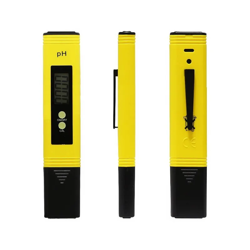 Stylo Testeur PH avec /écran LCD Testeur portable Stylo num/érique PH M/ètre pour Aquarium Piscine deau hydroponique Laboratoire